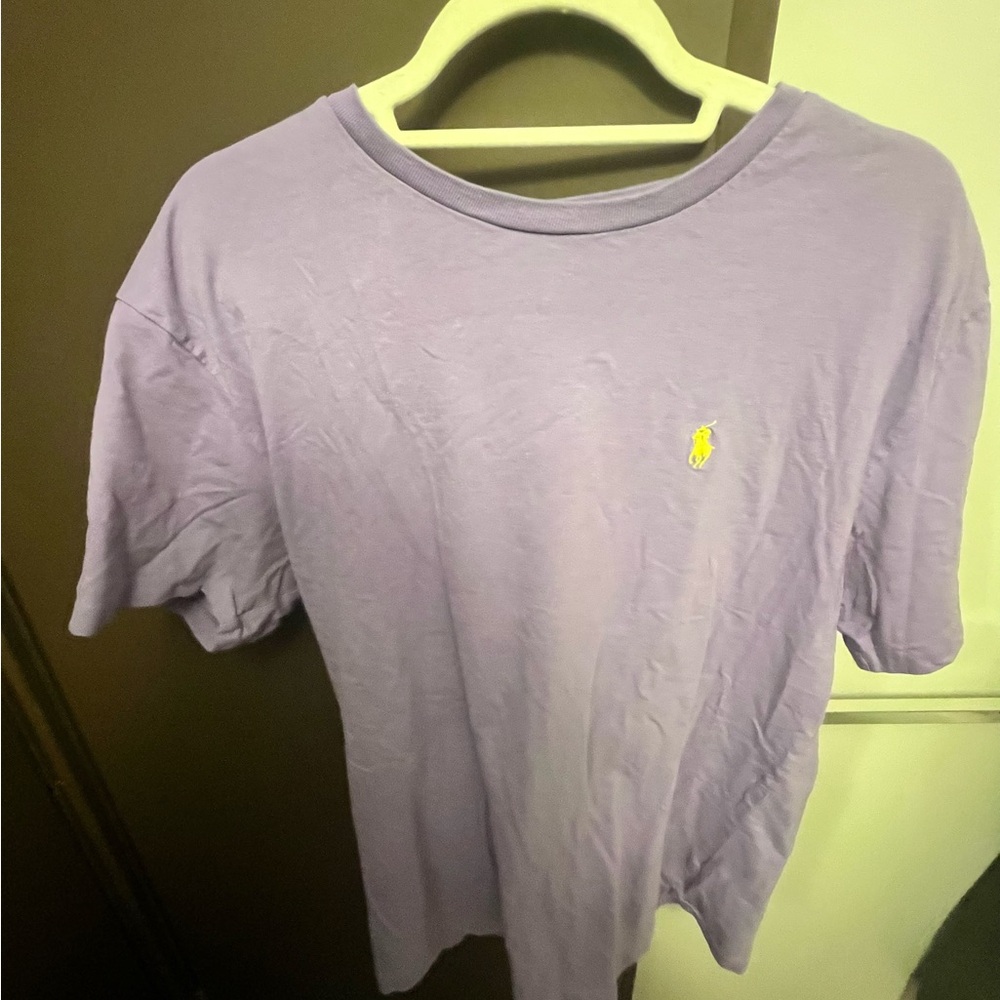 Polo Ralph Lauren R Lauren Size L purple t shirt